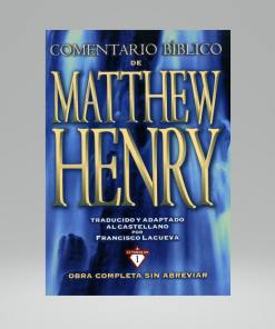 Nuevo Comentario Matthew Henry 13 Tomos En 1