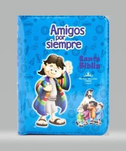 Biblia Amigos Por Siempre Forro Azul RVR1960