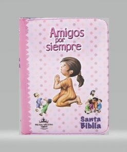 Biblia Amigos Por Siempre Forro Rosado RVR1960
