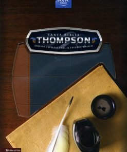 Biblia de estudio Thompson - Azul Marrón RVR60