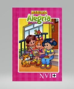 Biblia Alegría para Niñas NVI Tapa Dura - Palabritas