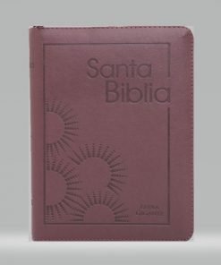 Biblia RVR1960 letra gigante con cierre e índice - Vinotinto