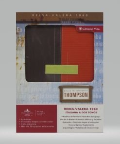 Biblia Thompson Personal RVR1960 Naranja Marron