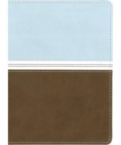 Santa Biblia NVI Ultrafina Compacta Azul Cafe