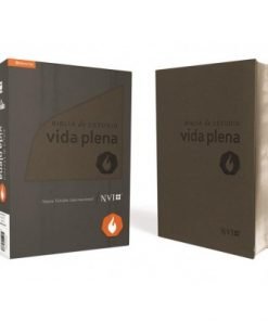 Biblia De Estudio Vida Plena NVI Imitacion Piel