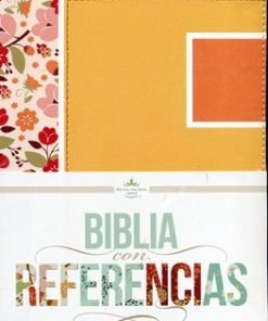 Biblia con referencias RVR1960 Piel Floral