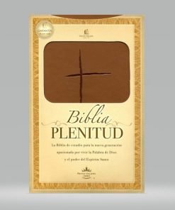 Biblia Plenitud Imitación Piel Manual Cafe RVR1960