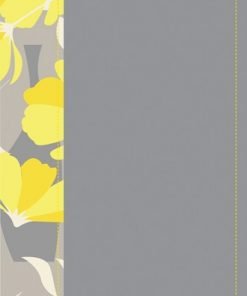 Biblia NTV Compacta Letra Grande Gris y Amarillo