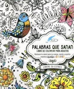 Palabras Que Sanan / Libro de Colorear para adultos