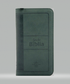 Biblia tipo Billetera pequeña - verde RVR035