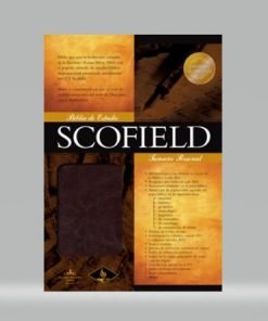Biblia de Estudio Scofield Tamaño Personal Piel Chocolate RVR1960