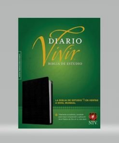 Biblia diario vivir NTV Imitación Piel Negro