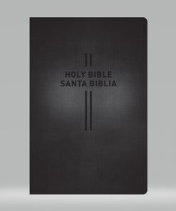 Biblia Bilingüe Imitación Piel Negro NLT - NTV