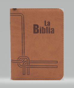 Biblia Traducción en Lenguaje Actual TLA con cierre mediana - café