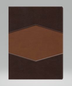 Biblia De Estudio Holman RVR60 Chocolate Terracota Símil Piel