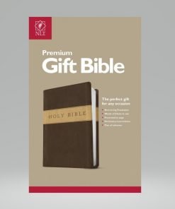 Biblia Imitación Piel NLT Café Duotono Inglés