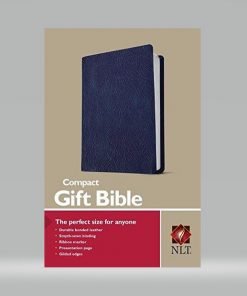 Biblia Compacta NLT Imitación Piel Azul Inglés