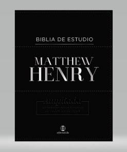 Biblia Estudio Matthew Henry RVR Piel Elaborada