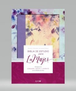 Biblia de Estudio para la Mujer NVI Tela Lila
