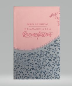 Biblia de Estudio Llamados a la Reconciliación RVR60 Rosa - Azul