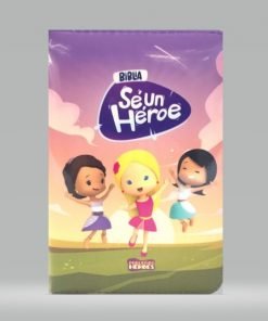 Biblia Sé un Héroe TLA Rosada con cierre