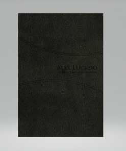 Biblia de Promesas Max Lucado / piel especial / clásico negro / RVR 1960