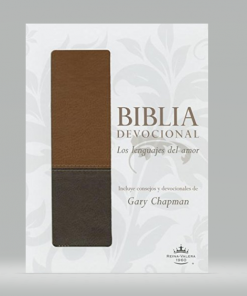 Biblia Devocional Los Lenguajes Del Amor Imitación Piel Cafe Marrón - RVR 1960 Canto Dorado