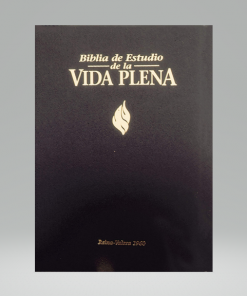 Biblia De Estudio/RVR/Vida Plena/Tapa Dura/Negro