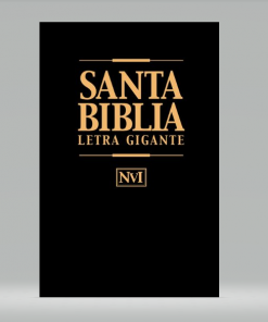 Biblia/NVI/Letra Gigante/Imitación/Negro