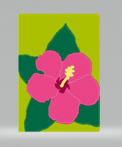 Santa Biblia, ultrafina compacta, flores, hibisco NVI