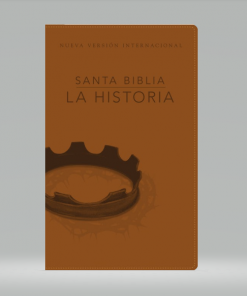 Biblia La Historia-NVI Piel Italiana-Café