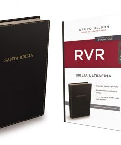 Santa Biblia Reina Valera Revisada (RVR) Ultrafina, Negra Contemporánea