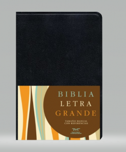 Biblia Letra Grande Manual - Negro - Reina Valera Contemporanea