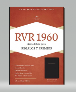 Biblia/RVR/Regalos Y Premios/Imitación Piel/Negro