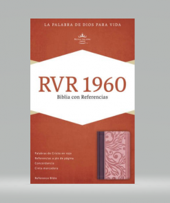 Biblia Referencias Imitación Piel Rosa Vino - Reina Valera 1960