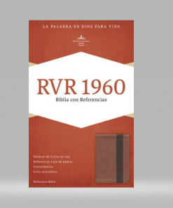 Biblia Referencias Imitación Piel Naranja Café Reina Valera 1960