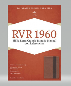 Biblia/RVR/Letra Grande/Manual/Referencias/Simil Piel/Naranja Y Marron