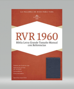 Biblia/RVR/Letra Grande/Manual/Referencias/Simil Piel/Azul Zafiro