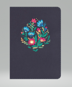 Biblia-Letra Gigante-Azul Bordado Sobre Tela- NVI