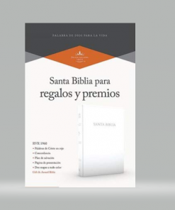 Biblia RVR60 Regalos Y Premios - Blanco Imitación Piel