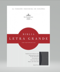 Biblia/RVR/Letra Grande/Referencias/Imitacion/Negro-Gris