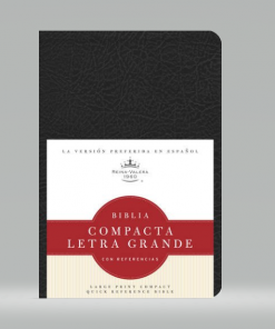 Biblia/RVR/Compacta/Letra Grande/Referencias/Imitacion/Negro