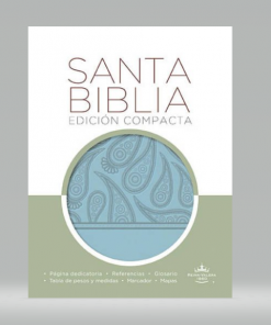 Biblia compacta aguamarina RV60