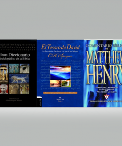 Colección Esencial Clie: Gran Diccionario Enciclopédico de la biblia + Comentario bíblico Matthew Henry + Tesoros De David