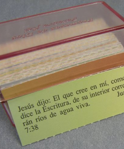 Promesas Cajita de colores Transparente RVR