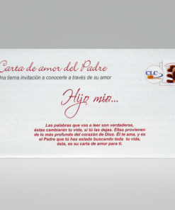 Carta de amor del padre x 100 Unidades