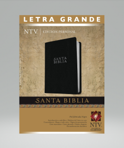 Biblia NTV - Edición Personal - Letra Grande - Negro