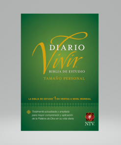 Biblia De Estudio Diario Vivir - NTV - Tamaño Personal - Tapa Dura - Verde