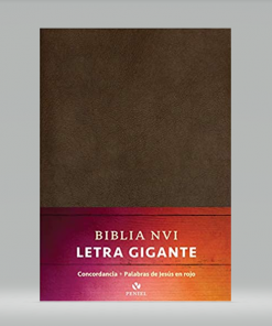 Biblia NVI - Letra Grande - 13 Puntos - Marron