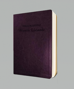 Biblia De Estudio Herencia Reformada - Vinotinto - RVR 1960
